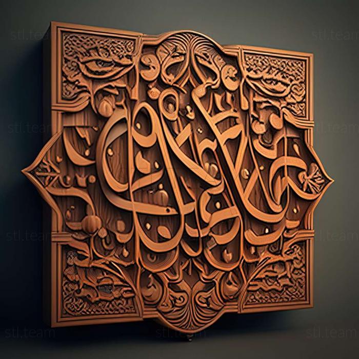 3D model Surah (STL)